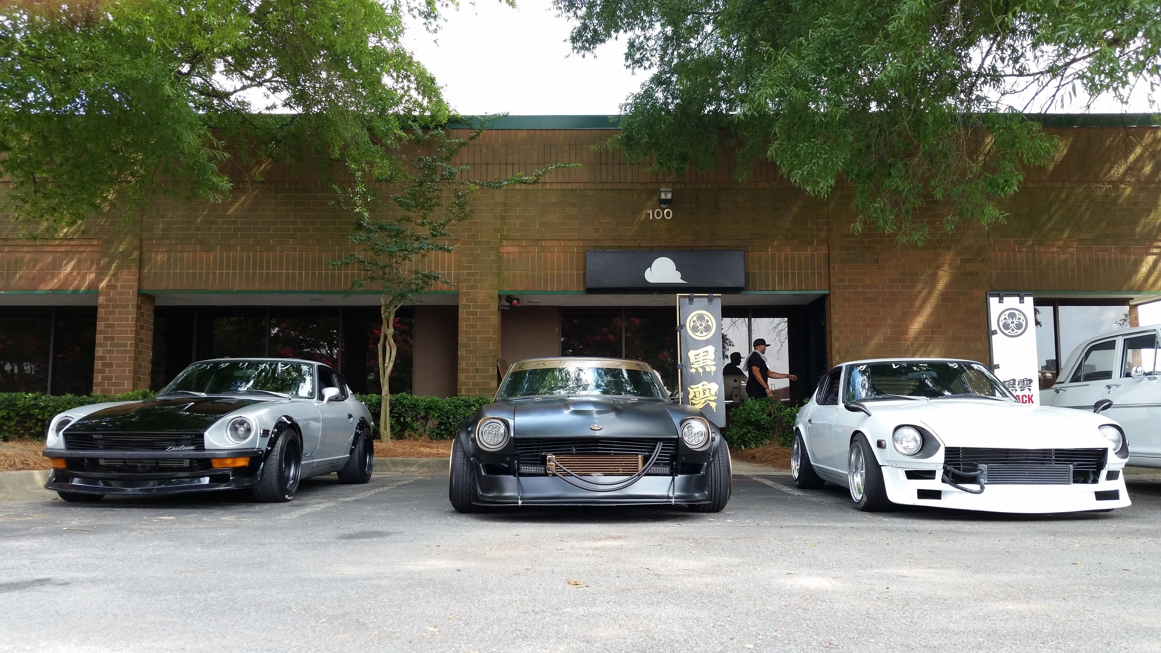 Black Cloud Battalion Vintage Class Car Meet Datsinners Datsun 240Z