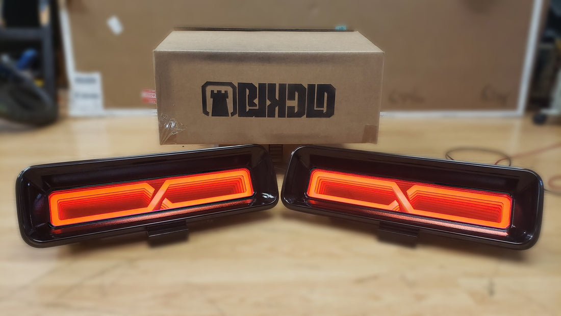 Entire Light Assemblies Now Available for 1967/1968 Vengeance Camaro LED Infinity Taillights