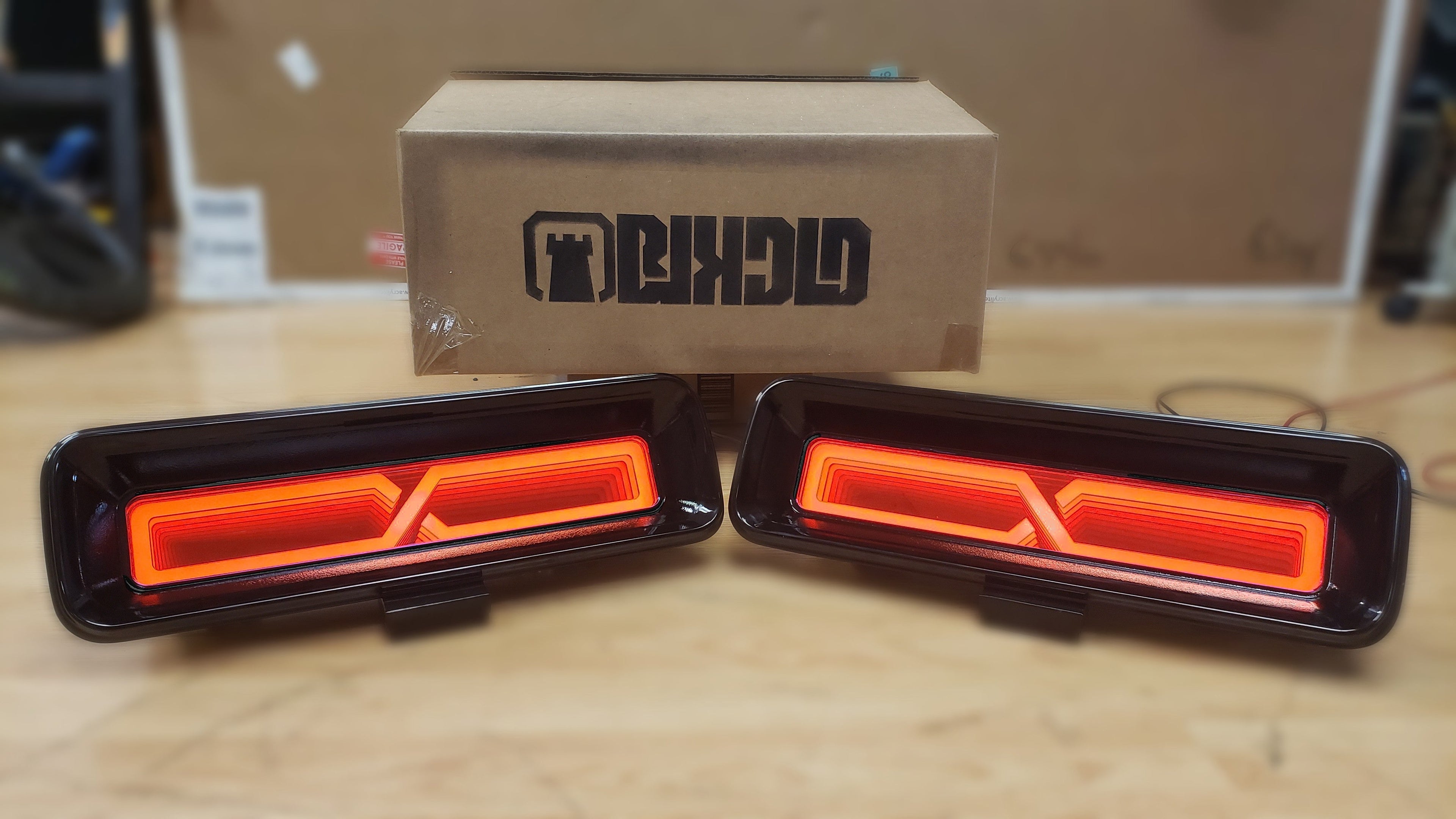 Entire Light Assemblies Now Available for 1967/1968 Vengeance Camaro LED Infinity Taillights