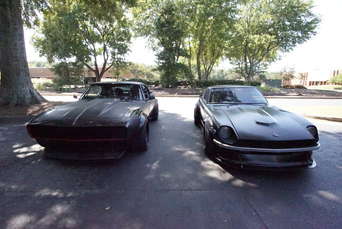 Black Cloud Battalion 1967 Vengeance Chevy Camaro and 1971 LouZfer Datsun 240Z