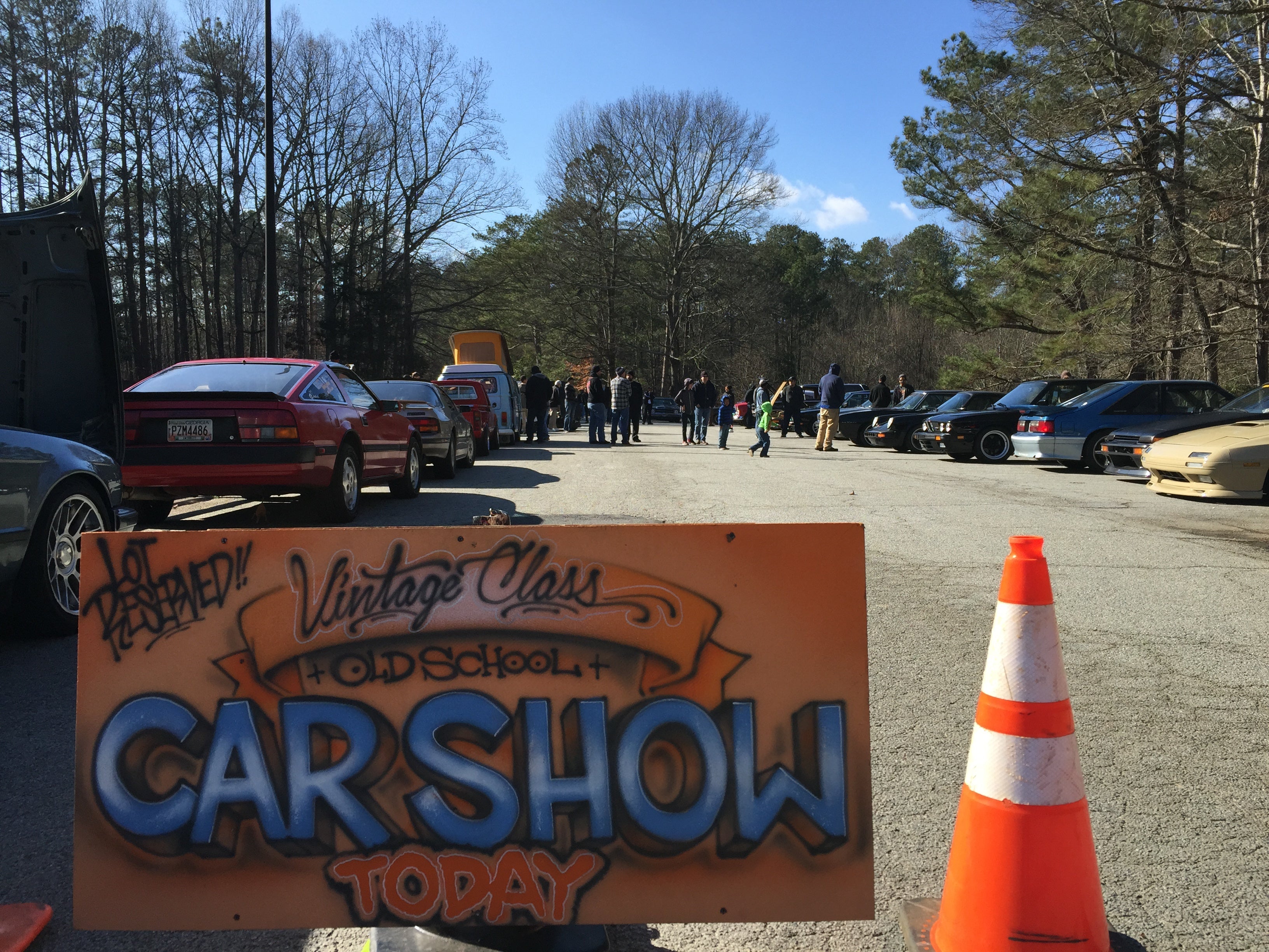 Black Cloud Battalion Vintage Class Car Meet January 17, 2016 Brook Run Park Dunwoody GA