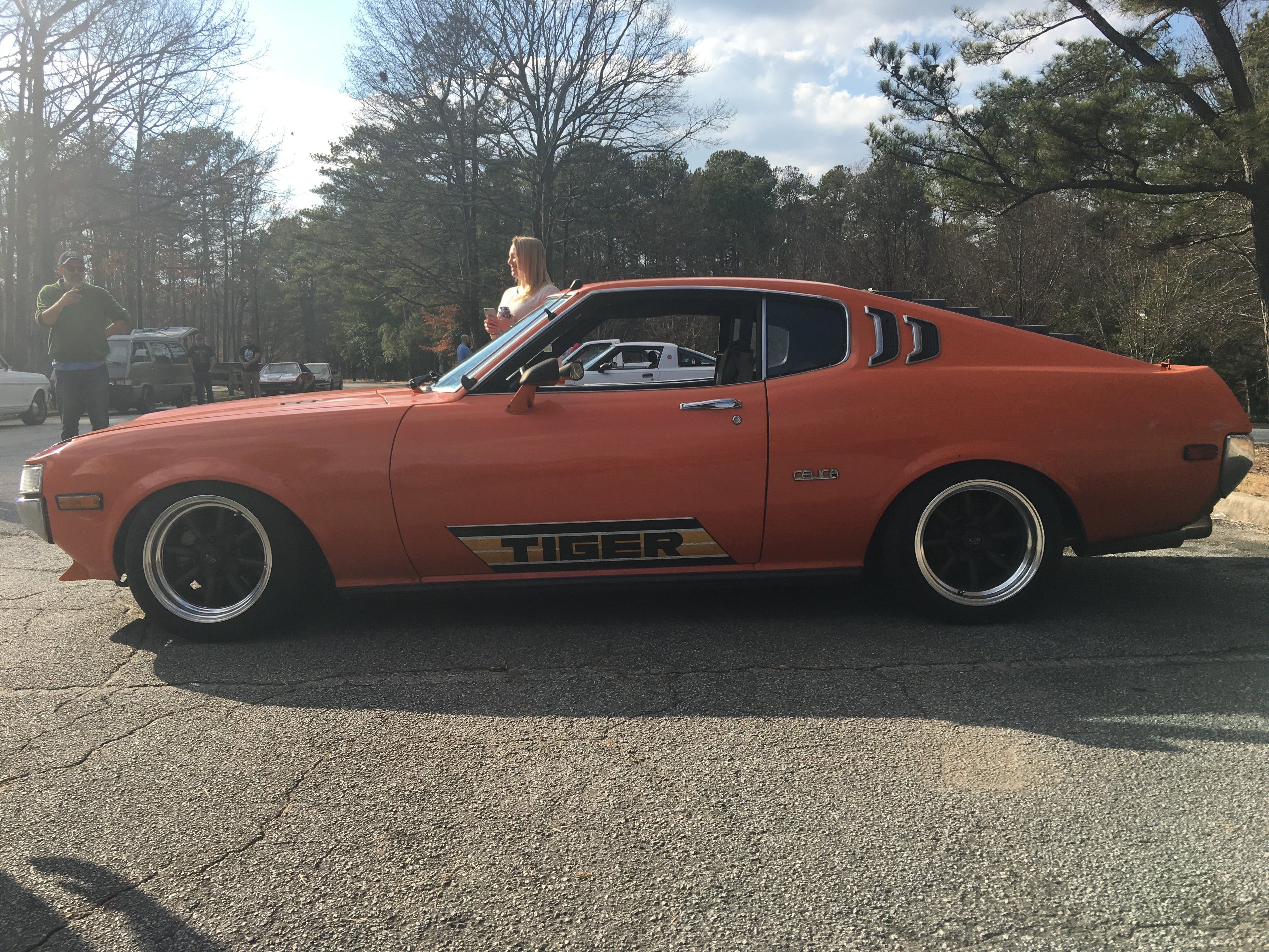 1977 Toyota Celica GT Tiger Liftback at Black Cloud Battalion Vintage Class Car Meet