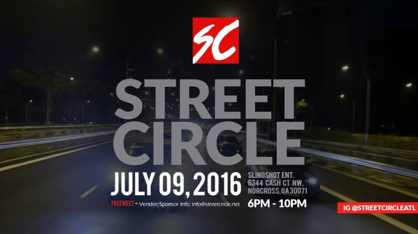 Black Cloud Battalion Vending at StreetCircle ATL Car Meet