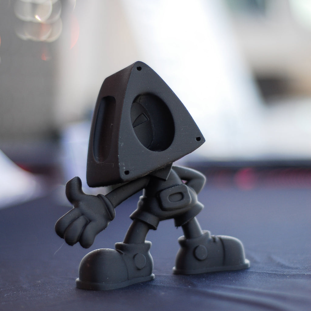 Black Cloud Chibi Mr. Rotary black acrylic figurine