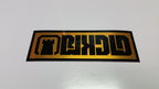 BLKCLD Brushed Gold Sticker
