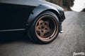 Bronze Spike Center Wheel Caps