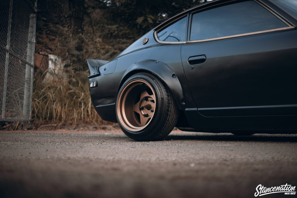 Bronze Spike Center Wheel Caps