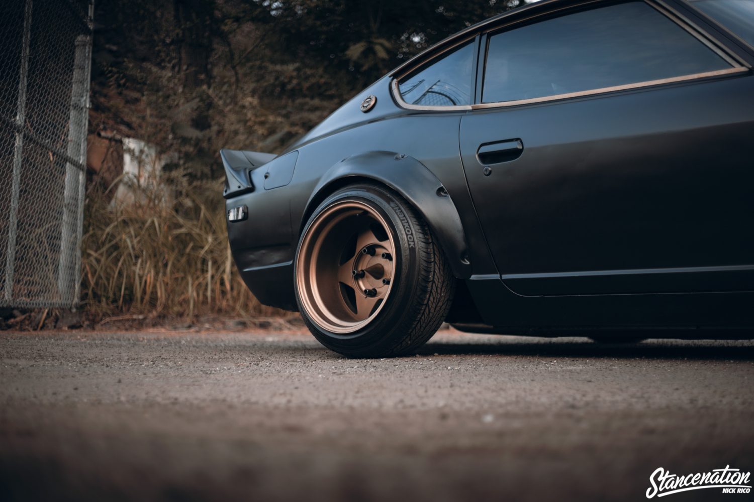 Bronze Spike Center Wheel Caps