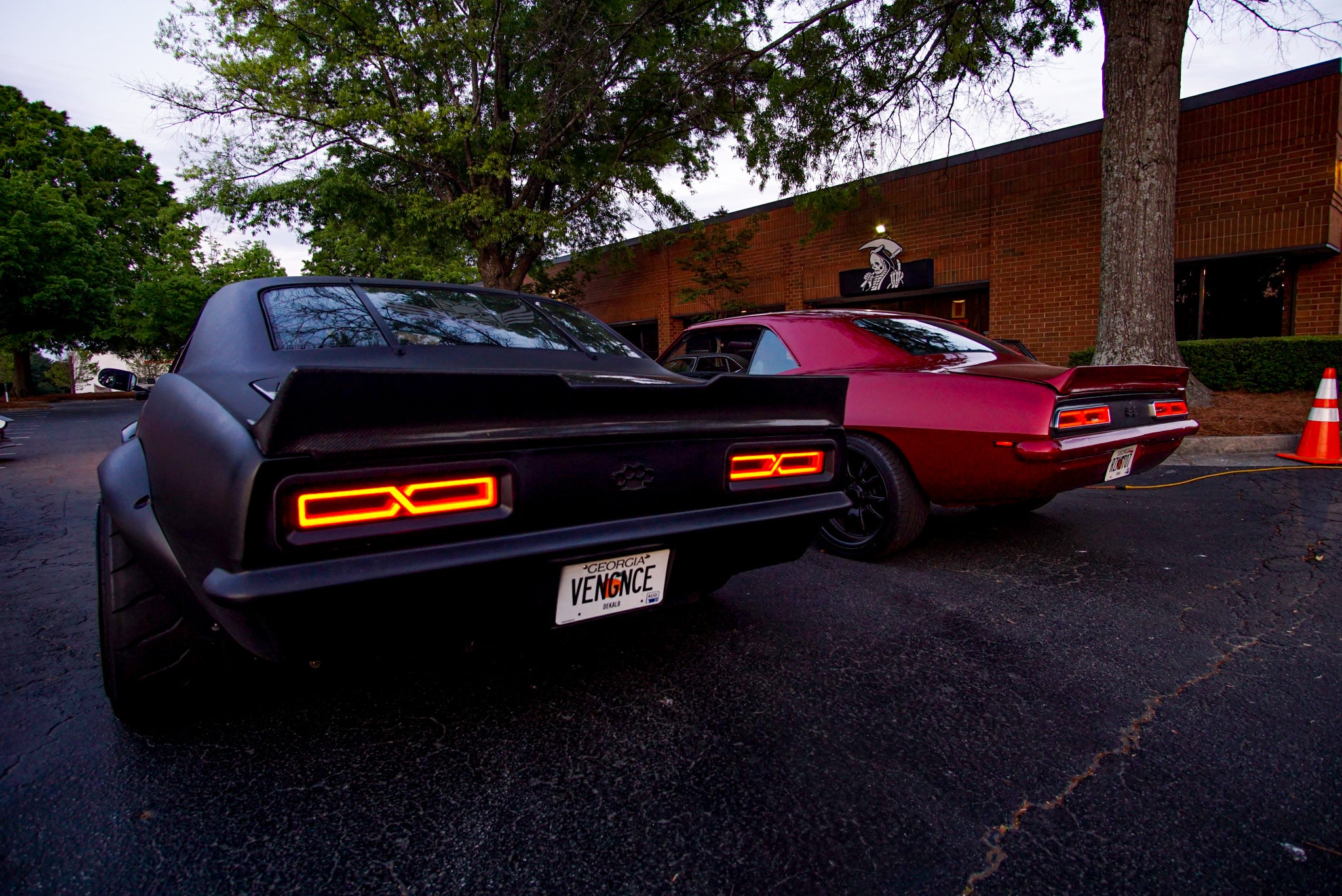 1967-1968 Chevy Camaro Vengeance LED Infinity Tail Lights 