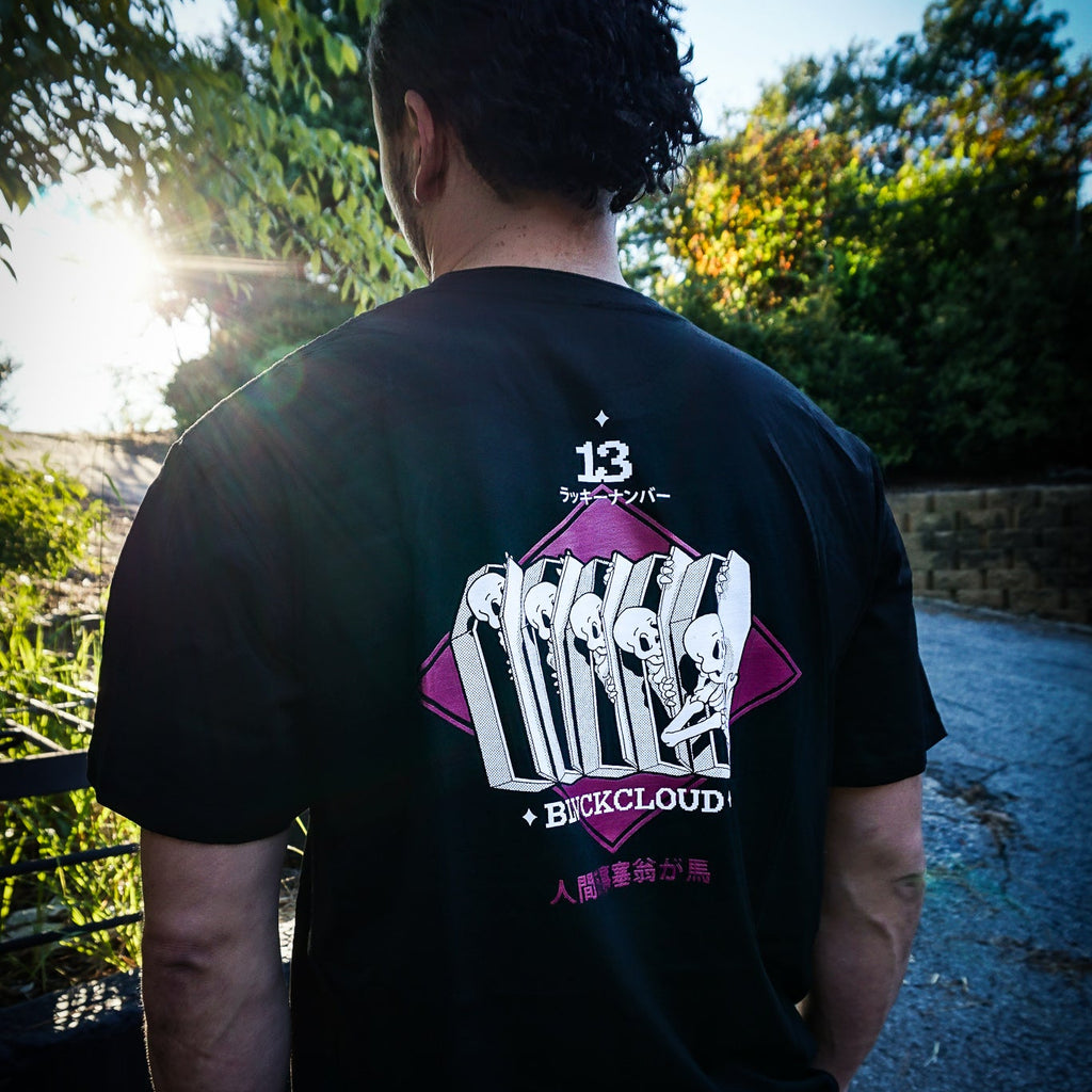 Coffin T-shirt back design