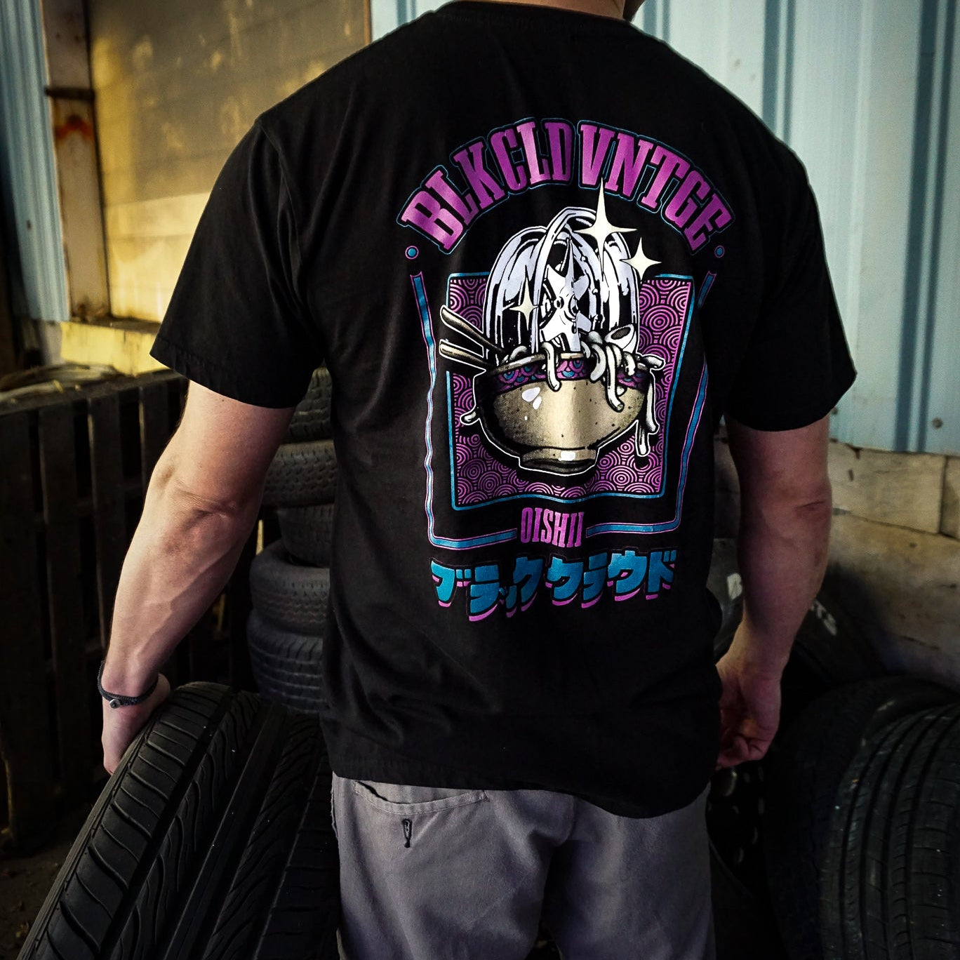 Ramen Champ T-shirt - back design