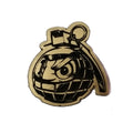 Daruma Bomb Gold Lapel Pin