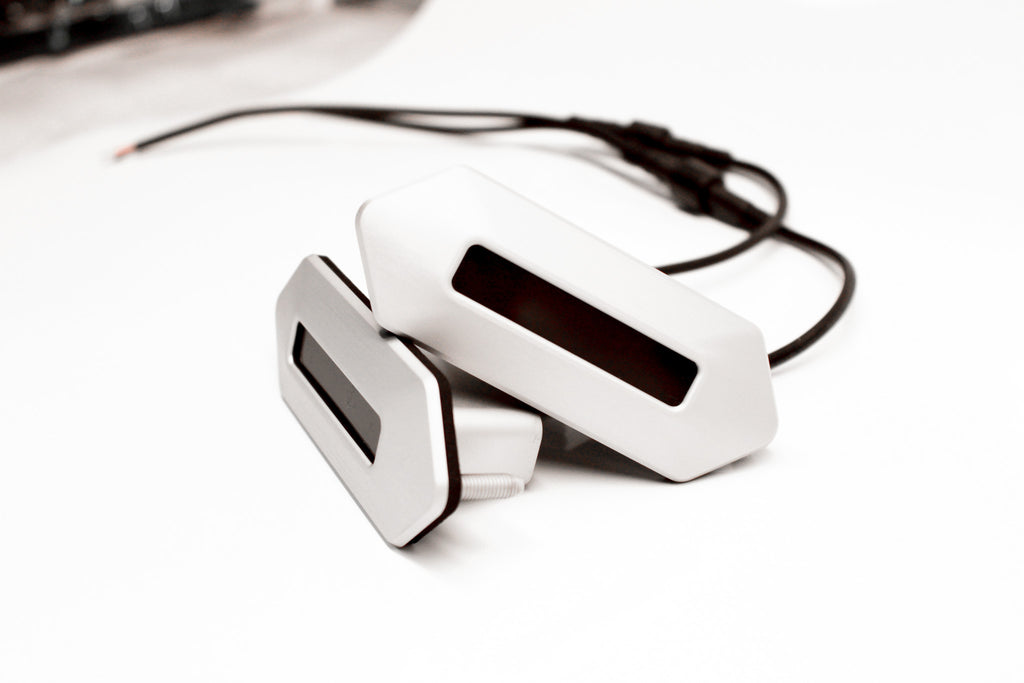 1968 Camaro Vengeance LED Side Markers - silver bezel with smoked lens