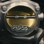 silver AE86 Japanese Katakana acrylic lapel pin