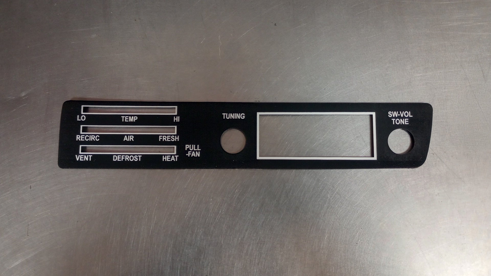 Toyota Celica OEM Radio Faceplate Replica