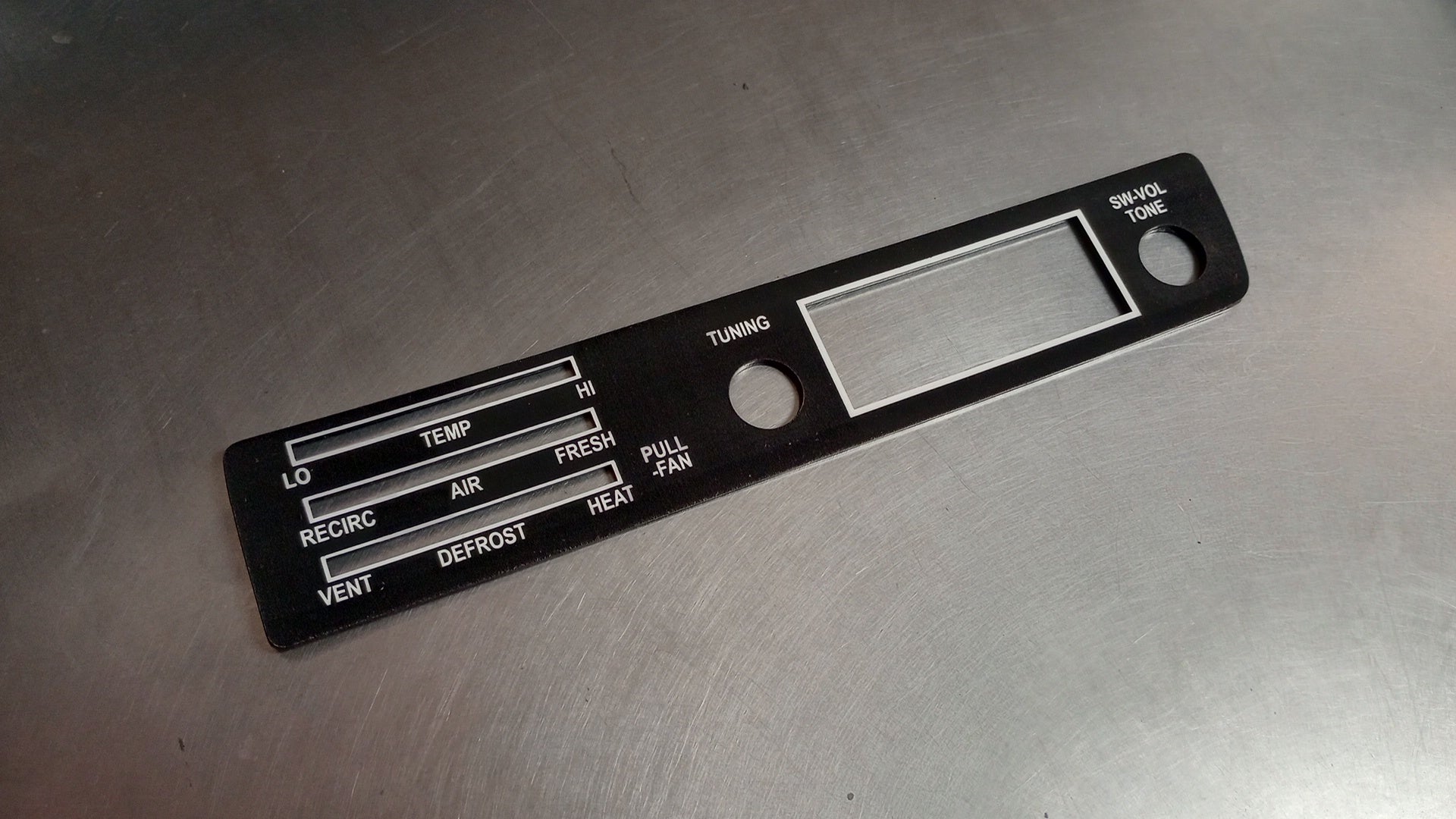 Toyota Celica OEM Radio Faceplate Replica