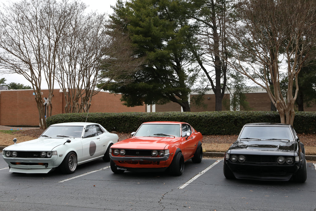 1976-1977 Toyota Celica 'Smiley' Fiberglass Bumpers