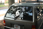 No Dead End XL Rear Windshield Banner