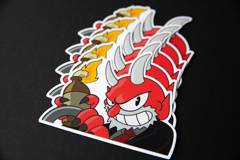 Bakudan molotov peeker sticker