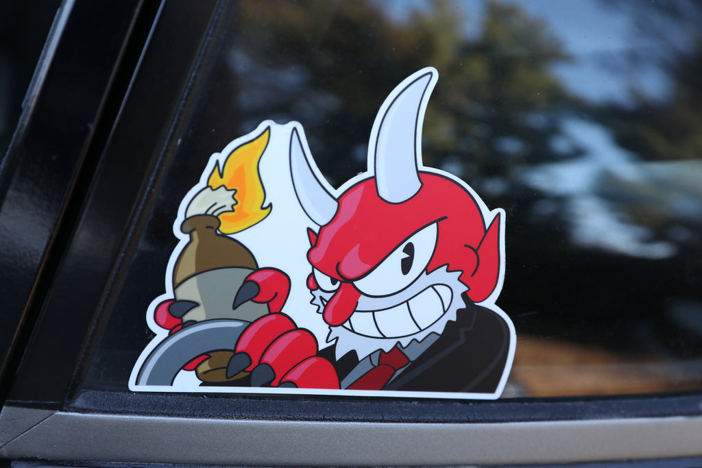 Bakudan molotov peeker sticker