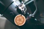 In the Streets Engraved Wooden Keychain