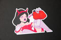 Gas Guzzler peeker sticker