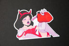 Gas Guzzler peeker sticker