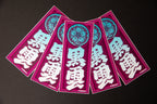 Black Cloud Japanese Senjafuda sticker