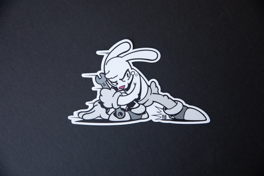 Drifto rabbit sticker