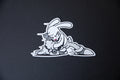 Drifto rabbit sticker