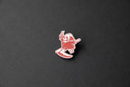 chibi reaper red lapel pin