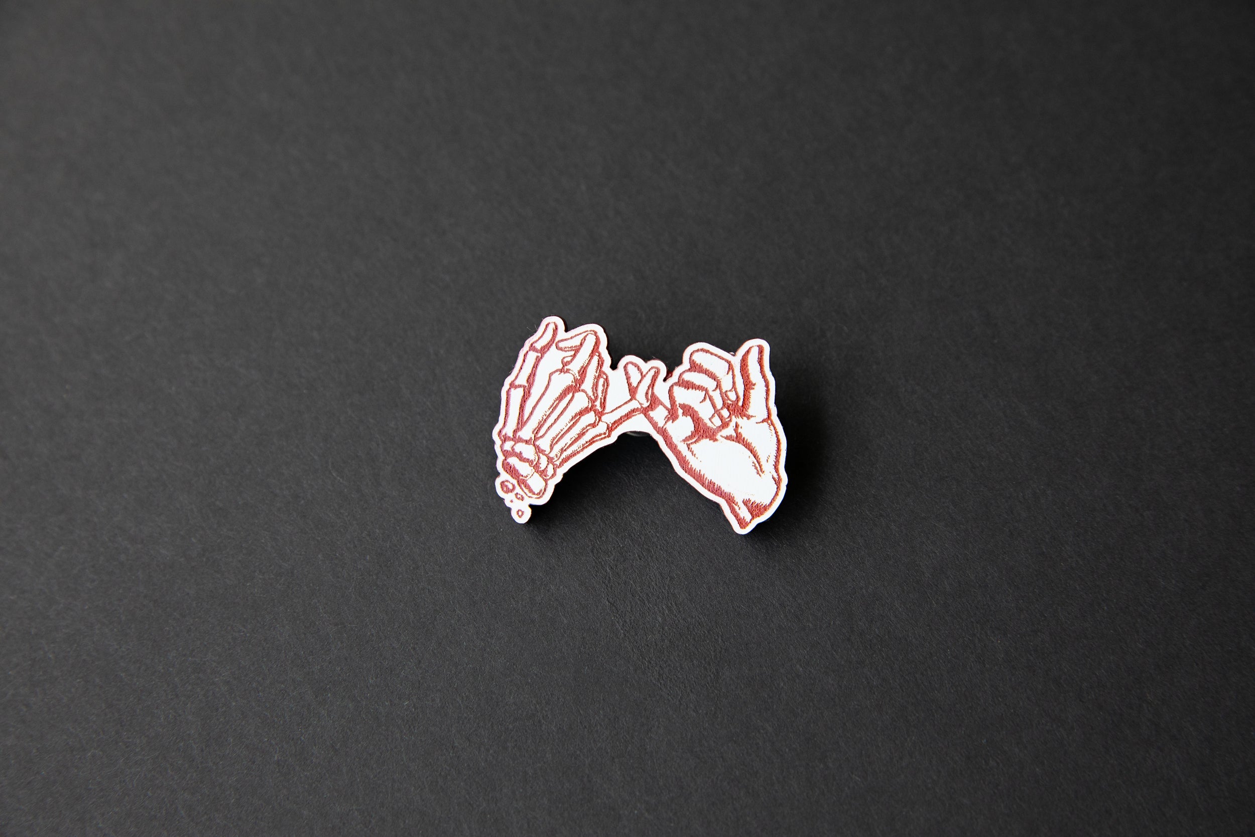 Promise Hands Red Pin