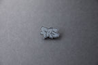 silver FRS acrylic lapel pin