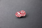 red chibi Scion FR-S acrylic car lapel pin