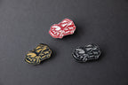 gold, red or silver chibi Scion FR-S acrylic car lapel pins