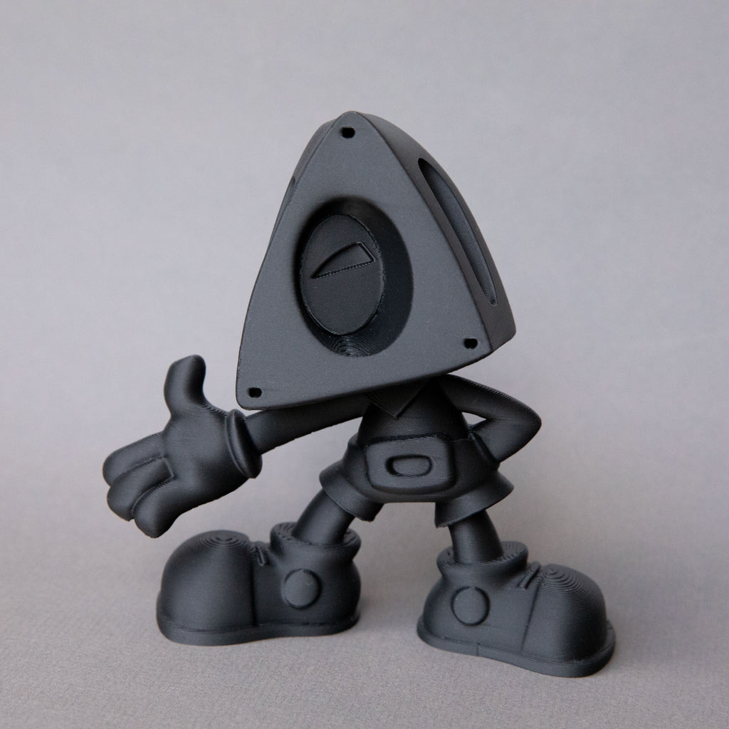 Black Cloud Chibi Mr. Rotary black acrylic figurine