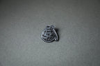 Daruma Bomb Silver Lapel Pin