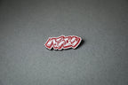 red AE86 Japanese Katakana acrylic lapel pin