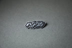 silver AE86 Japanese Katakana acrylic lapel pin