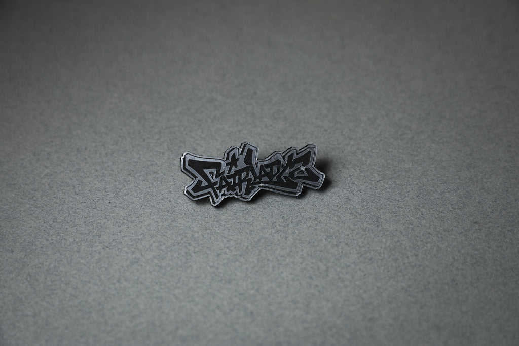 Fairlady Z silver acrylic lapel pin