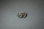 chibi 240Z car gold acrylic lapel pin