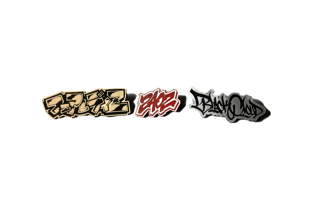 3 acrylic pin pack