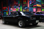 1968 Camaro Vengeance LED Side Markers - silver bezel with smoked lens