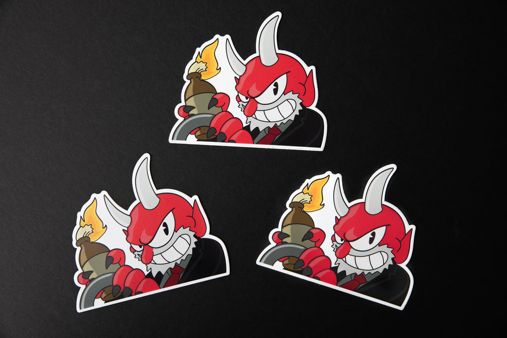 Bakudan molotov peeker sticker
