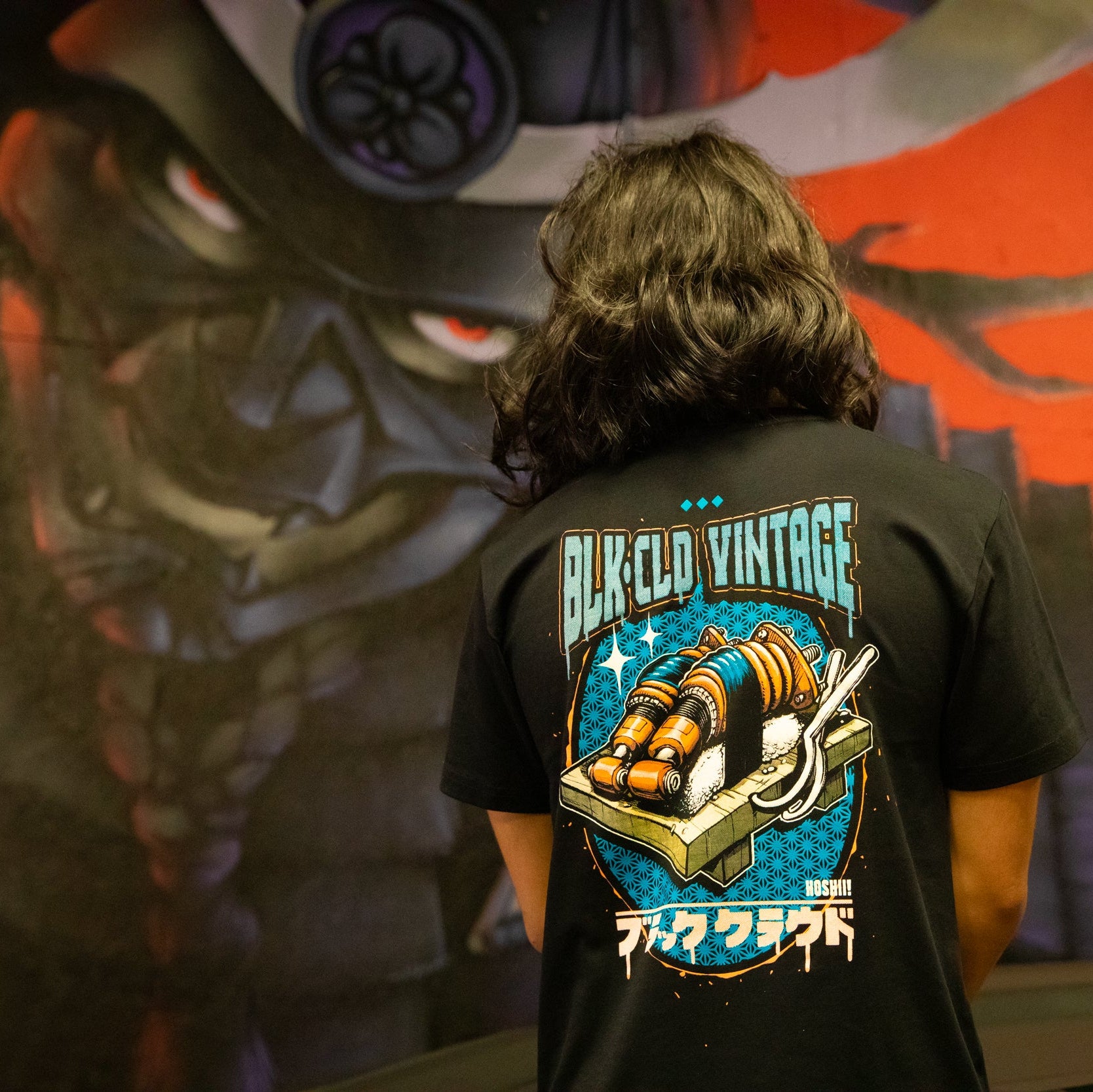 Sushi Coils T-shirt - back