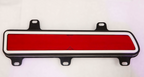 1969 Camaro Vengeance LED Infinity Tail Lights - silver bezel