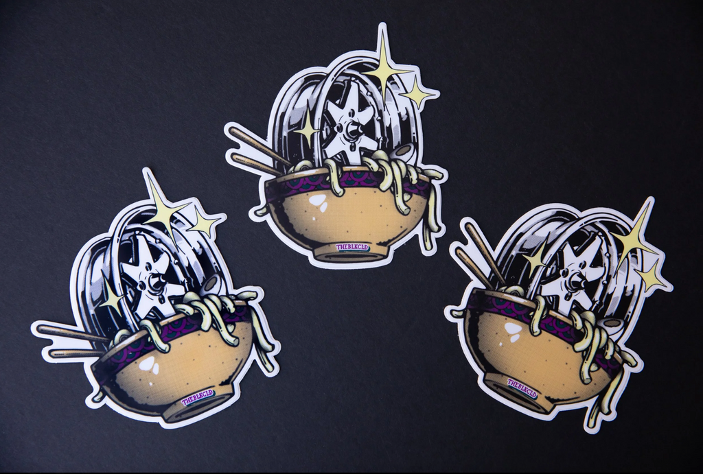 3 Ramen Champ stickers