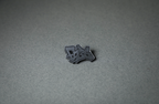 silver FD3S acrylic lapel pin