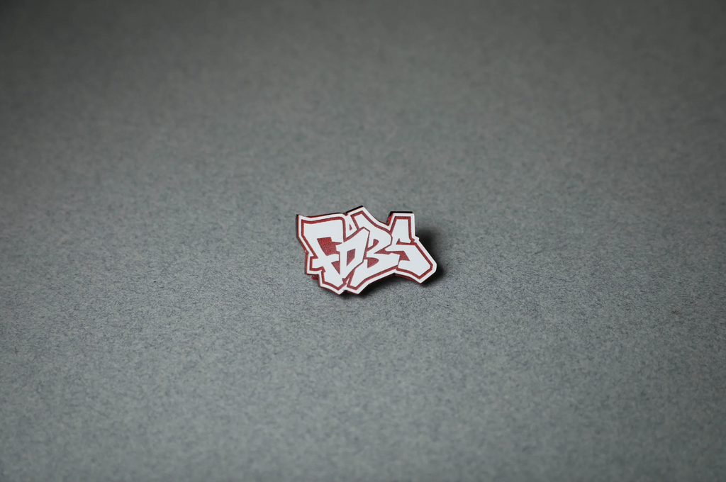 red FD3S acrylic lapel pin