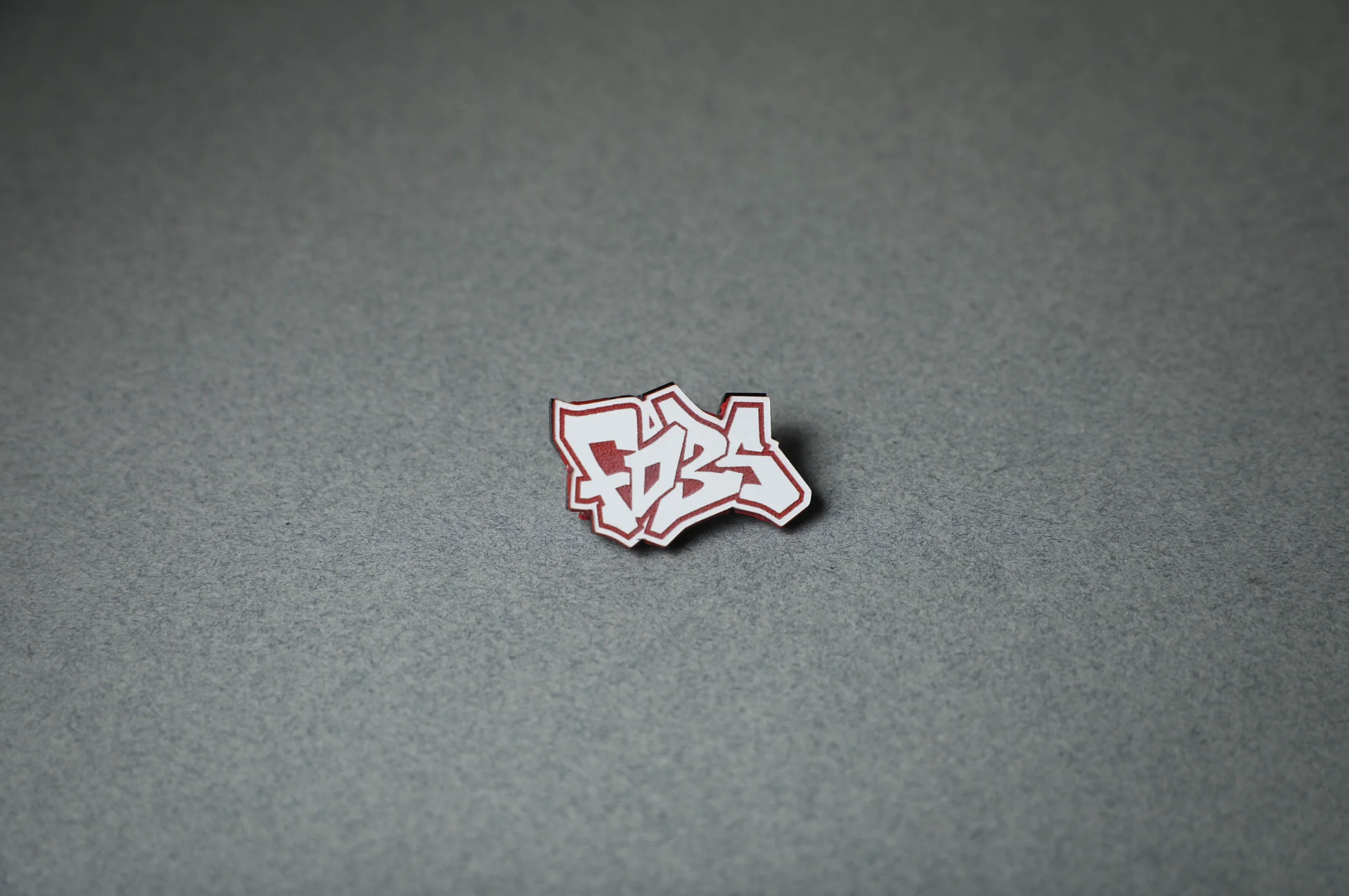 red FD3S acrylic lapel pin